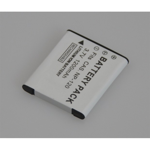 Replace Battery for Casio NP-120 Camera UK