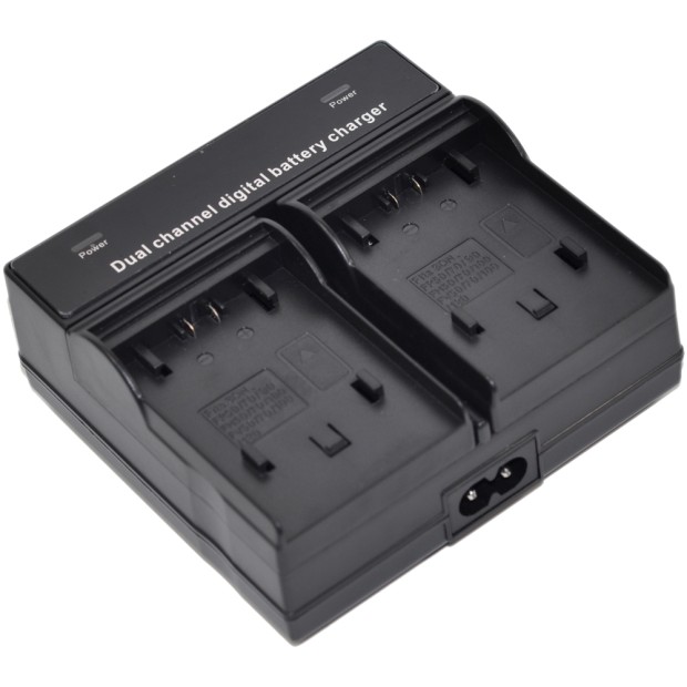 Battery Charger for Olympus BLN-1 AC Dual UK