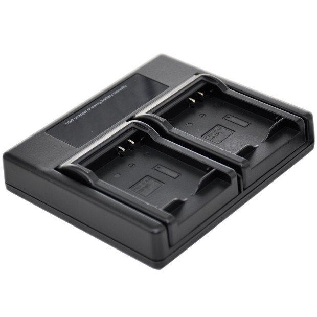 Battery Charger for Olympus BLN-1 USB Dual UK