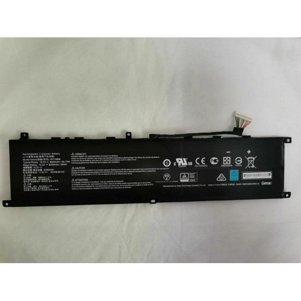 Battery For MSI BTY-M6M - 99Wh (Please note Spec. of original item ) Battery For MSI BTY-M6M - 99Wh (Please note Spec. of original item )