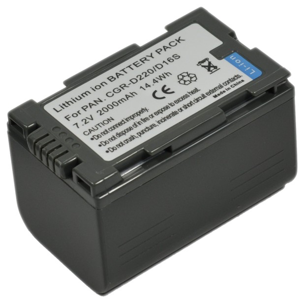Battery For Panasonic CGR-D16 D28S D08S D08R UK