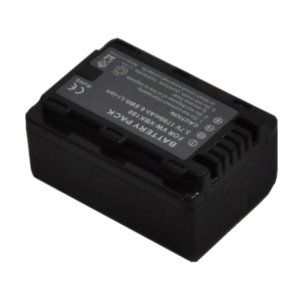 Battery for Panasonic VW-VBK180 VW-VBK360 SDR-S50 UK