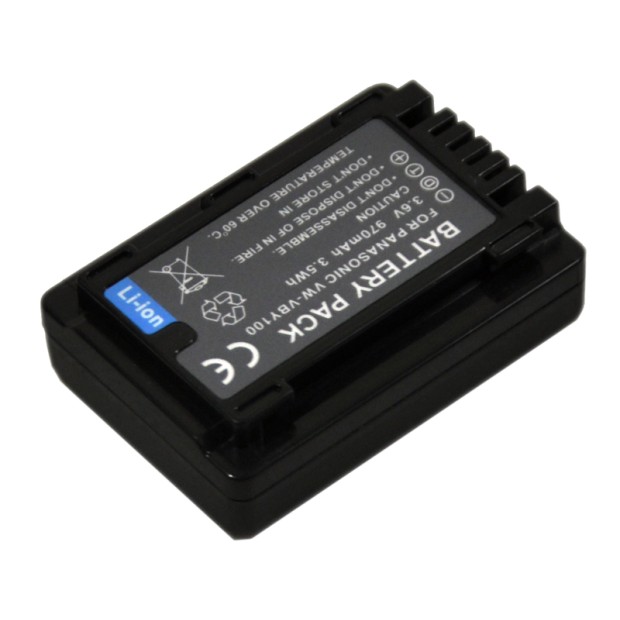  For Panasonic VW-VBY100 Battery