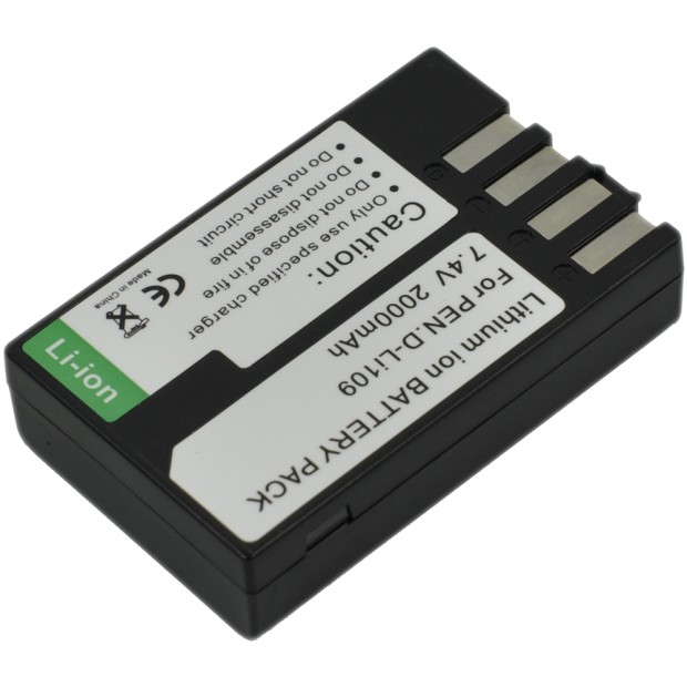 Replacement Battery for Pentax D-Li109 UK