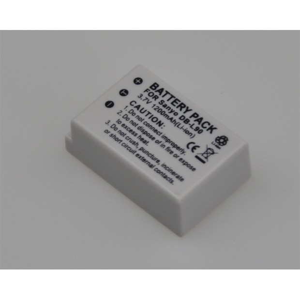 Battery For Sanyo DB-L90 - 1.2A (Please note Spec. of original item )