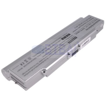 Battery for Sony VGP-BPS9S VGN-NR120E Laptop - 9Cells Sliver 