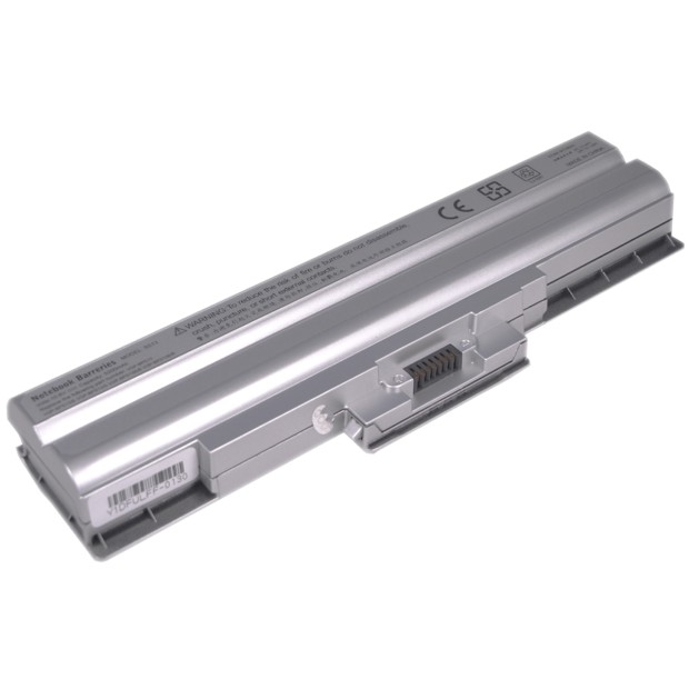 Battery for Sony VGP-BPS13A/S VGP-BPS13S VGP-BPS13/Q BPS13/B Vaio VGN-FW21M - 6Cells Sliver UK