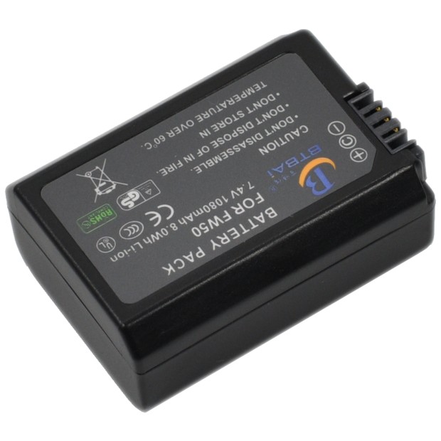 Battery For Sony NP-FW50 a6000 Camera
