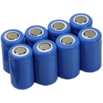 8x 14250 Battery Top Flat Rechargeable UK
