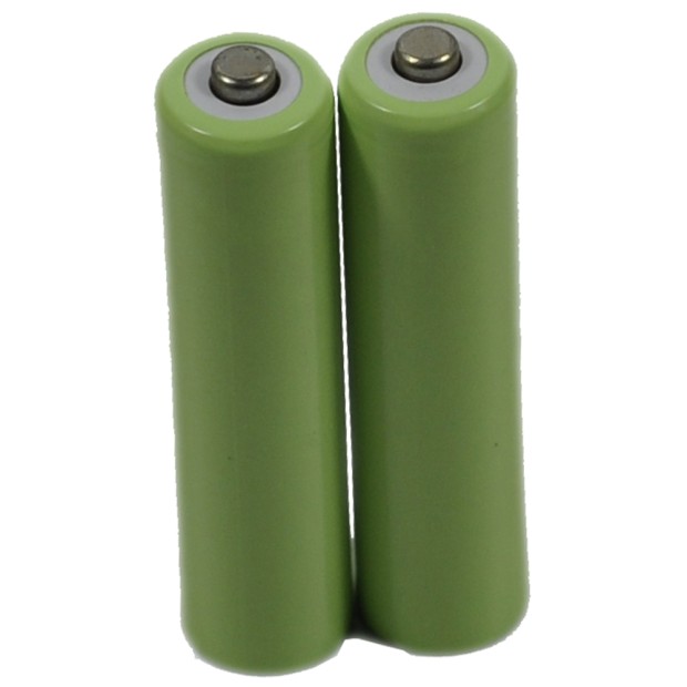 2x AAA Battery Ni-MH - 1.2/1.5V 1000mah Top Button UK